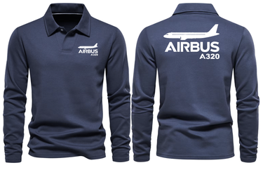 AIRBUS A320 LONG SLEEVE POLO